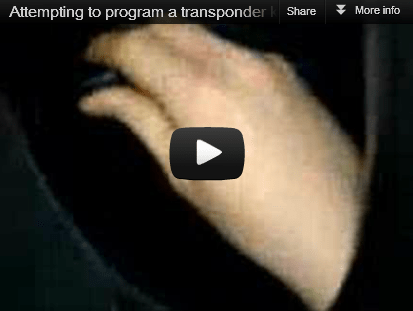 Remote Key Programming | Reprogram Your Own Transponder Key FAIL